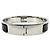 Hermès Bracciale HERMES Clic Anau Nero Argento - vista 3