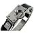 Hermès Bracciale HERMES Clic Anau Nero Argento - vista 5
