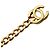 Timeless Collar Turnlock Chanel Dorado - vista 8