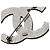 Chanel Strass-Brosche Silber - Ansicht 5