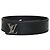 Bracciale in pelle con charm Louis Vuitton Nero