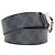Cintura in pelle nera da uomo Gucci Nero - vista 5