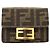 Zucca Fendi Damen Trifold Geldbörse Braun