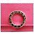 Bulgari Tarjetero de piel rosa Bvlgari - vista 6
