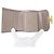Céline Cartera tri-fold para mujer Celine en Greige Gris - vista 6