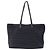 Borsa Tote Saint Laurent in rafia nera Nero