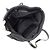 Borsa Tote Saint Laurent in rafia nera Nero - vista 5