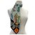 Hermès Foulard Hermes Carre 90 SOIES VOLANTES Marrone Nero Multicolore - vista 5