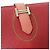 Hermès Cartera Larga Bearn para Mujer Hermes Rosa Roja - vista 12