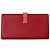Hermès Cartera Larga Bearn para Mujer Hermes Rosa Roja - vista 2