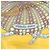 Hermès Foulard di seta Hermes Carre 90 Grands Fonds Multicolore Giallo - vista 3