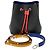 Borsa a mano Louis Vuitton in pelle Epi Nero Rosso Blu Giallo - vista 7