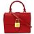 Borsa a mano Louis Vuitton in pelle Epi Rosso