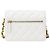 Mini borsa Chanel Matelassé Bianco Giallo - vista 2