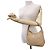 Pouch Prada Triangle in nylon Beige - vista 9