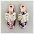Gucci Princetown Mules Broccato Perle SS17 Nero Rosa Bianco D'oro - vista 3