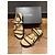 Sandali platform Chanel Beige e Black Nero - vista 9