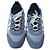 Louis Vuitton Sneaker aus blauem Leder Weiß