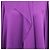 Blusa de manga comprida em seda roxa com folhos frontais Alexander McQueen Roxo - vista 4