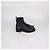 Stivaletti string-up Cruz in pelle nera Jimmy Choo Nero - vista 3