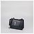 Borsa a tracolla Sunset Medium in pelle effetto coccodrillo grigio scuro Saint Laurent Blu navy - vista 2