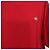 Céline T-shirt ampia Celine in cotone rosso Triomphe - vista 4