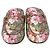 Mules Gucci Multicolor GG Supreme Canvas Blooms Princetown Horsebit Multicolore