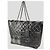 Sacola Chanel Funny Patchwork em vinil acolchoado cinza e tweed - vista 2