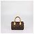 Borsa Nano Speedy in tela Monogram Louis Vuitton Marrone - vista 3