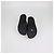 Chanel Black Leather CC Strap Flat Sandals - view 6