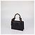 Off White Borsa a mano Off-White Gummy Jitney 1.4 in pelle nera Nero - vista 2