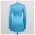 The Attico Capri Blue Jacqueline Mini-Kleid aus Polyester Blau - Ansicht 3