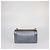 Le Boy Bolsa Chanel Medium Boy Flap em couro acolchoado cinza metálico - vista 3