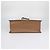 Tote Versace in tela e pelle marrone con motivo allover - vista 4