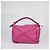Borsa Puzzle Medium in pelle fucsia Loewe Rosa - vista 3