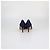 Manolo Blahnik Navy Blue Satin Hangisi Pumps - view 5