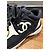 Sneakers Chanel CC Nero Bianco Giallo - vista 6