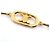 Céline Collar de doble cadena Celine Triomphe Dorado - vista 2