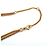 Céline Collar de doble cadena Celine Triomphe Dorado - vista 4