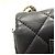 Borsa a tracolla Chanel Lambskin Matelassé 20 con catena Nero - vista 10