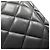 Borsa a tracolla Chanel Lambskin Matelassé 20 con catena Nero - vista 12