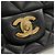 Borsa a tracolla Chanel Lambskin Matelassé 20 con catena Nero - vista 8