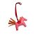 Hermès Hermes Agneau Milo Rodeo PM Bag Charm Rosa