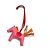 Hermès Hermes Agneau Milo Rodeo PM Bag Charm Rosa - vista 2