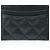 Porta-cartões Classic Matelassé Chanel Preto - vista 2