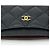 Porta-cartões Classic Matelassé Chanel Preto - vista 4