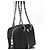 Prada gesteppte Boston-Tasche mit Schulterkette Schwarz - Ansicht 2
