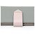 Cartera larga Prada de piel Saffiano con triángulo Castaño Rosa - vista 3