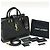 Borsa a tracolla Saint Laurent Baby Cabas Nero - vista 9