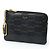 Céline Celine Triomphe Coin & Card Pouch Schwarz
